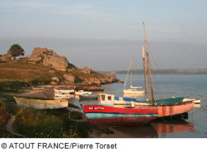 Fischerboote, Bretagne