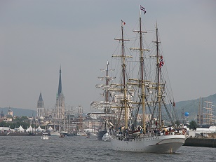 Hafen von Rouen