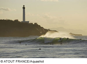 Leuchtturm in Anglet, Aquitanien