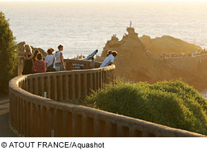 Küste bei Biarritz, Aquitanien