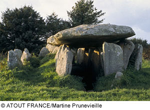 Dolmen bei Perros Guirec, Bretagne