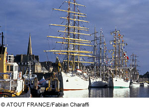 Hafen von Saint Malo, Bretagne