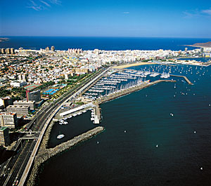 Blick auf Las Palomas de Gran Canaria