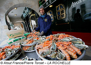 Restaurant in La Rochelle, AntlantikkÃ¼ste Frankreich