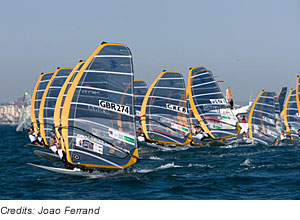 Windsurfen an der Costa de Lisboa