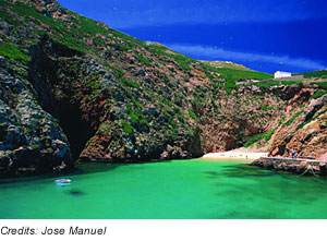 Insel Berlenga Grande, Costa de Prata, Portugal